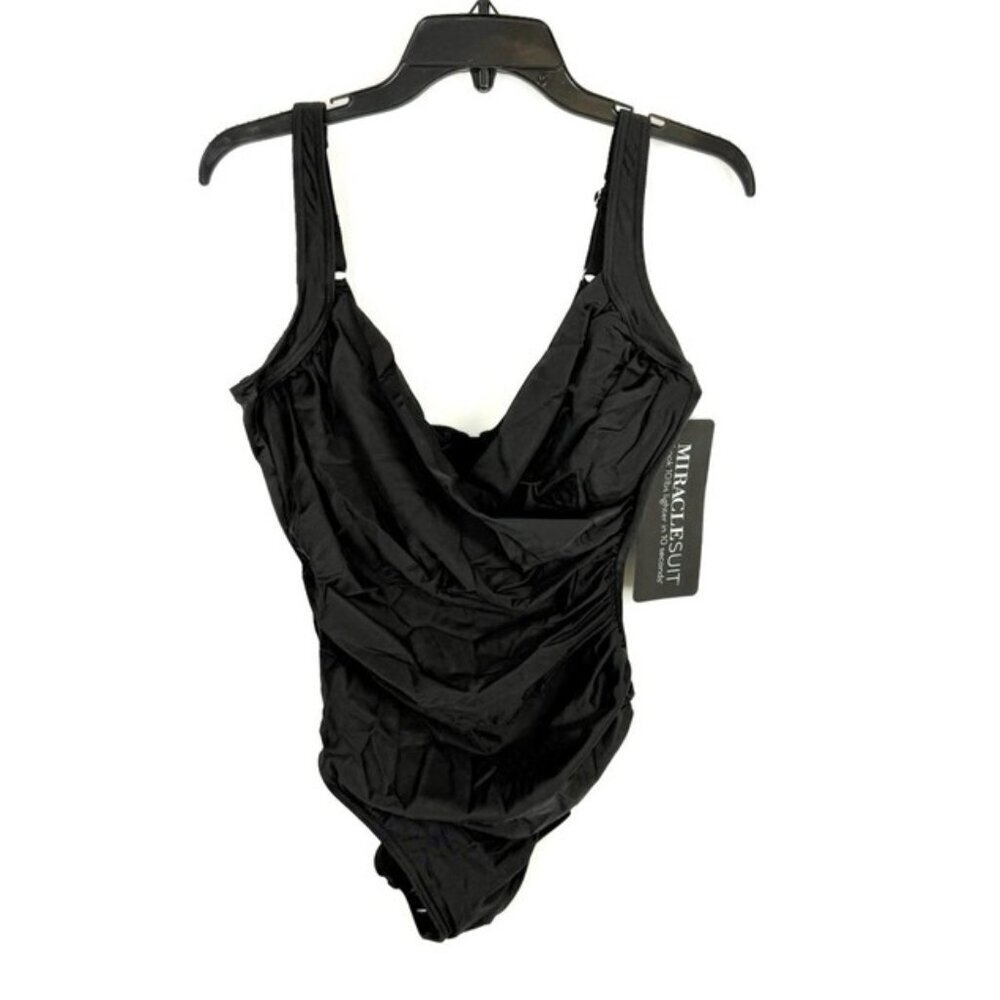Miraclesuit Women’s One Piece Sanibel Slimming Swimsuit Size 14